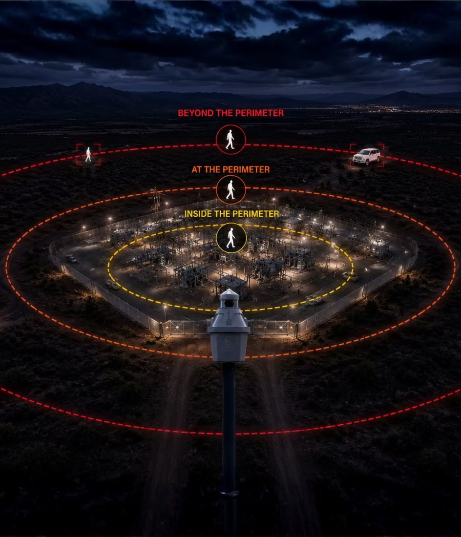 360 degree coverage, early threat detection, developing fire detection